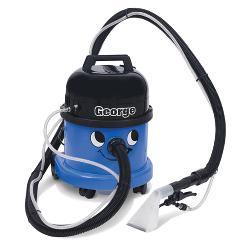 NaceCare GVE 370 George Carpet Extractor – w/ 10" Hose & 4" Hand Tool - Sweatfully
