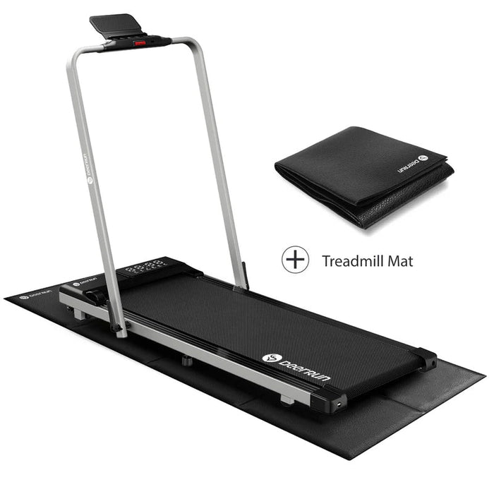 DeerRun A5 Pro Smart 2 in 1 Folding Treadmill Silver - Sweatfully