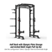 XMARK Viper Half Power Rack XM-5350 - Sweatfully