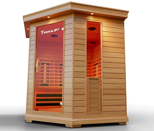 6 Person Indoor Infrared Full Spectrum Sauna | Medical 6 Plus™ - Sweatfully