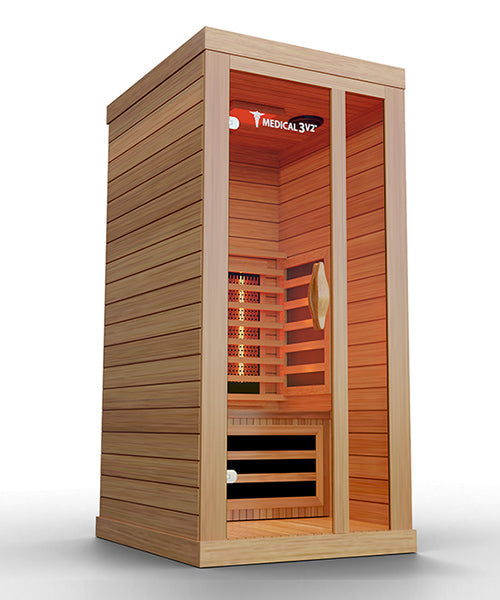 Personal Home Infrared Full Spectrum Sauna | Medical 3™ - Sweatfully