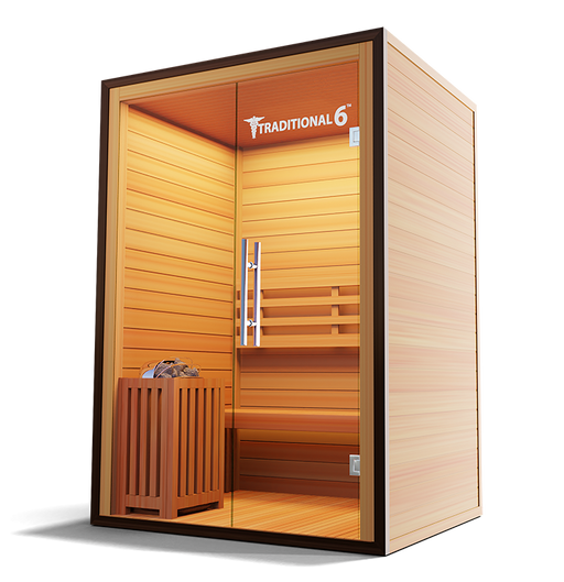 2 Person Home Stream Sauna | Traditional 6™ - Sweatfully