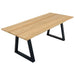 Ubud Natural Teak 4-6 Person Indoor or Outdoor Dining Table - 79" - Sweatfully