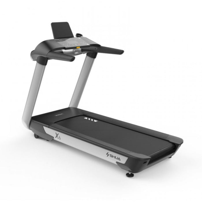X6 Light Commercial Treadmill - Muscle D Fitness - LED Console - Cup Holder - Sweatfully