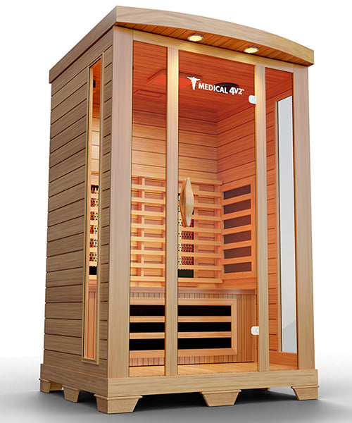 2 Person Home Full Spectrum Infrared Sauna | Medical 4™ - Sweatfully