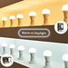 Ujamaa 100w Watt Equivalent LED Dimmable Light Bulbs (Daylight White) - 6-Pack - Sweatfully