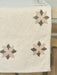 Embroidered Star Table Runner Green - Sweatfully