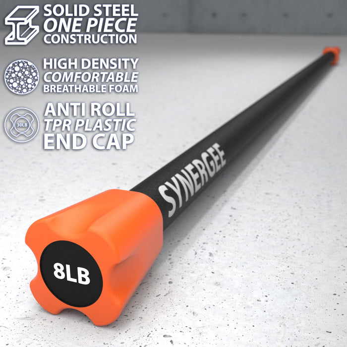 Synergee Weighted Workout Bars - Sweatfully