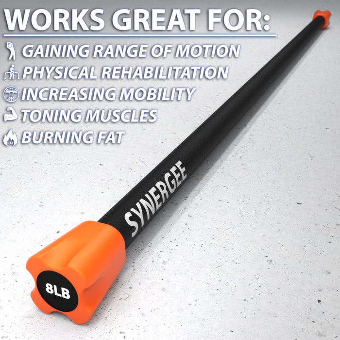 Synergee Weighted Workout Bars - Sweatfully