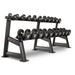 XMARK 12-Sided Commercial Urethane Dumbbells (5-50 lb and 5-75 lb Sets) XM-9104-3323-550S - Sweatfully