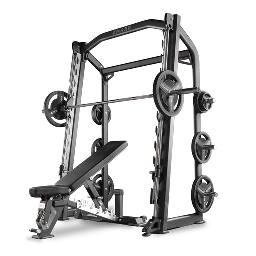 XMARK Commercial Smith Machine Package FT-9042-9070-3358-205 - Sweatfully