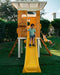 Forest - Modern Backyard Outdoor Swing Set 2 Swings And Trapeze Bar - Sweatfully