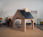 Evergreen- Children's Playhouse with Chalkboard Roof - Sweatfully