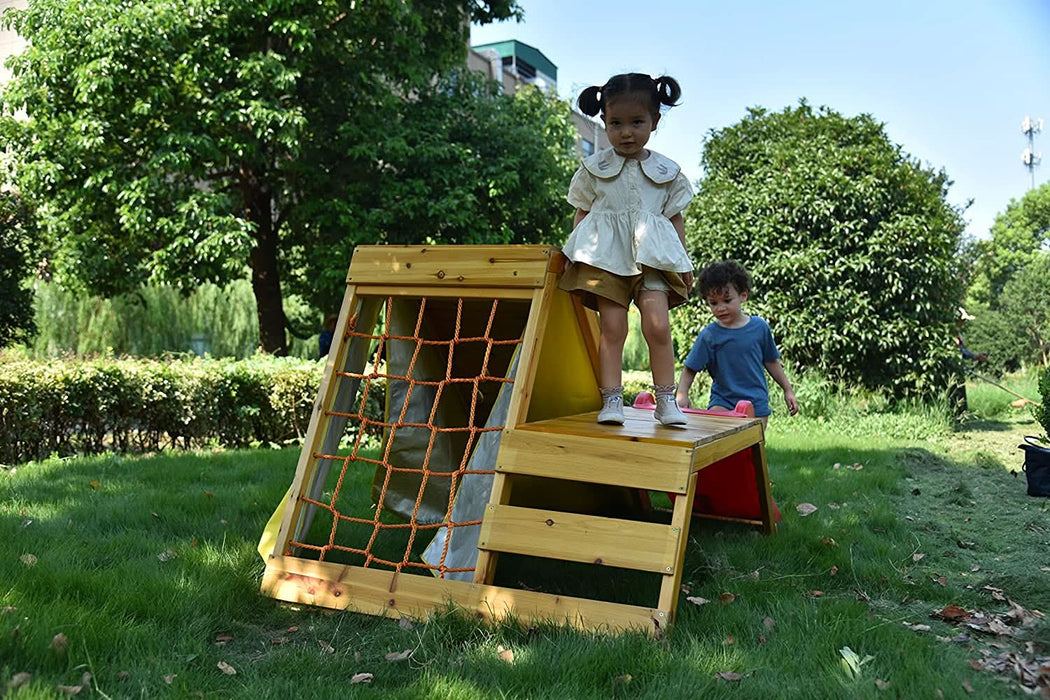 Palm - 5-in-1 Outdoor and Indoor Playground Playset - Sweatfully