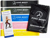 Premium Set of 5 Exercise Bands to Complement Pilates, Yoga, Physical Therapy and Strength Training - Sweatfully