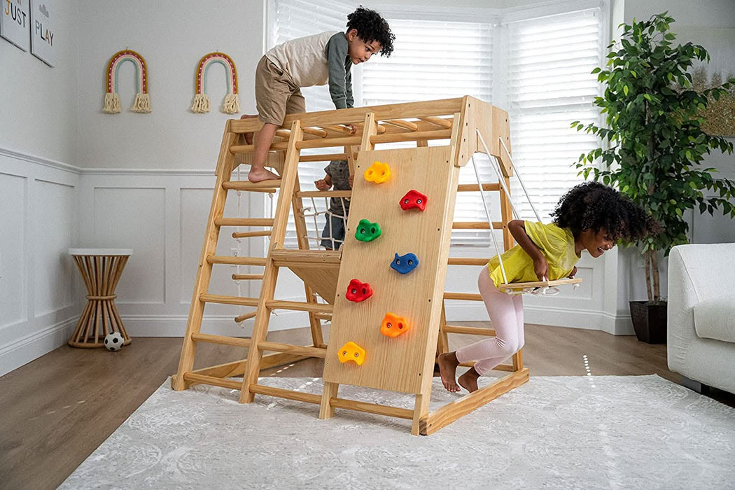 Magnolia - Real Wood 7-in-1 Playset - Sweatfully