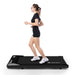 DeerRun Q1 Urban Mini Under-Desk Treadmill with Remote Control - Sweatfully