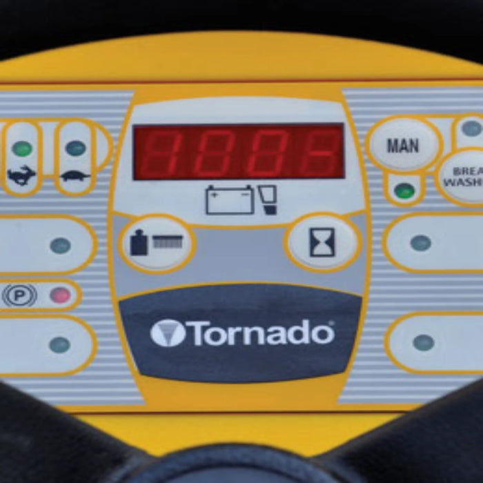 Tornado BD 28/27 Ride-On Automatic Floor Scrubber - Sweatfully