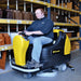 Tornado BD 28/27 Ride-On Automatic Floor Scrubber - Sweatfully