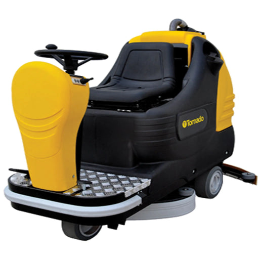 Tornado BR 28/27 Ride-On Automatic Floor Scrubber - Sweatfully