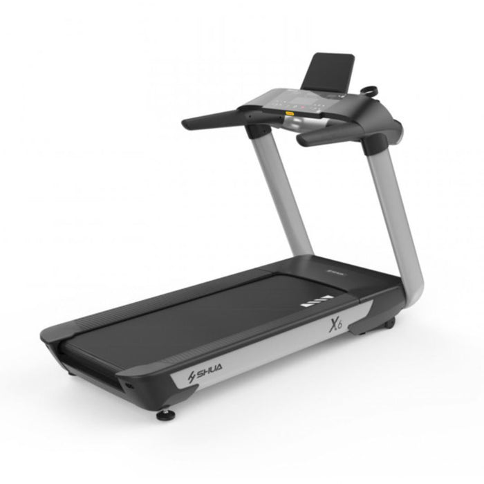 X6 Light Commercial Treadmill - Muscle D Fitness - LED Console - Cup Holder - Sweatfully