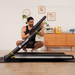 DeerRun X20 Treadmill with 15% Auto Incline Full Running Deck Treadmill | 400Lbs, 11.3Mph - Sweatfully