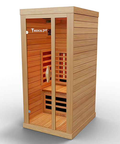 Personal Home Infrared Full Spectrum Sauna | Medical 3™ - Sweatfully