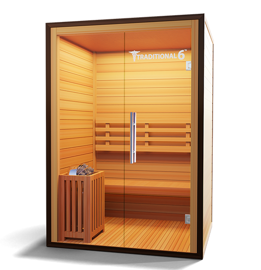 2 Person Home Stream Sauna | Traditional 6™ - Sweatfully