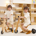 Juneberry 2-in-1 Wooden Scooter & Ride-On Toy for Toddlers - Sweatfully