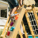 Chestnut 8-in-1 Jungle Gym for Toddlers | Indoor & Outdoor Wooden Playset - Sweatfully