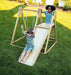 Juniper Folding Indoor & Outdoor Playset | Wooden Climber for Toddlers - Sweatfully
