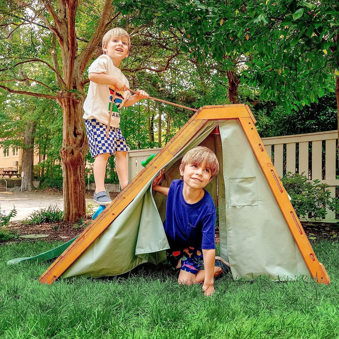 Palm - 5-in-1 Outdoor and Indoor Playground Playset - Sweatfully
