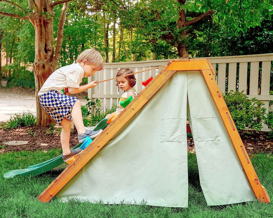 Palm - 5-in-1 Outdoor and Indoor Playground Playset - Sweatfully