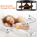 20" Kanpur Industrial Flush Mount Reversible Ceiling Fan with LED Lighting and Remote Control - Sweatfully