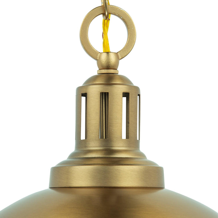 Aaron 12" 2-Light Gold Dimmable Island Pendant Light - Sweatfully