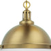 Aaron 12" 2-Light Gold Dimmable Island Pendant Light - Sweatfully