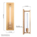 Adelman Gold 1-Light Decorative Dimmable Wall Sconce - Sweatfully