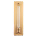 Adelman Gold 1-Light Decorative Dimmable Wall Sconce - Sweatfully