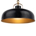 Ambert 1-Light Black Rustic Metal Dimmable Island Pendant Light - Sweatfully