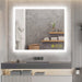 SmartGlow Dimmable LED Frameless Anti-Fog Bathroom Vanity Mirror - Sweatfully