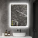 SmartGlow Dimmable LED Frameless Anti-Fog Bathroom Vanity Mirror - Sweatfully
