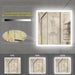 SmartGlow Dimmable LED Frameless Anti-Fog Bathroom Vanity Mirror - Sweatfully