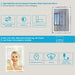 GlareGuard Anti-Fog Bathroom Led Mirror Backlit Illuminated Mirror Touch Switch Dimmable - Sweatfully