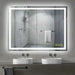 GlareGuard Anti-Fog Bathroom Led Mirror Backlit Illuminated Mirror Touch Switch Dimmable - Sweatfully