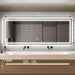 GlareGuard Anti-Fog Bathroom Dimmable Led Mirror Backlit Illuminated Mirror Touch Switch - Sweatfully