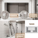 GlareGuard Anti-Fog Bathroom Dimmable Led Mirror Backlit Illuminated Mirror Touch Switch - Sweatfully