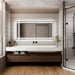 GlareGuard Anti-Fog Bathroom Dimmable Led Mirror Backlit Illuminated Mirror Touch Switch - Sweatfully