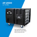 XPOWER Everest Programmable Sanitizing System (PSS) – 2000 CFM HEPA Air Purifier with Digital Timer & IAQ - Sweatfully