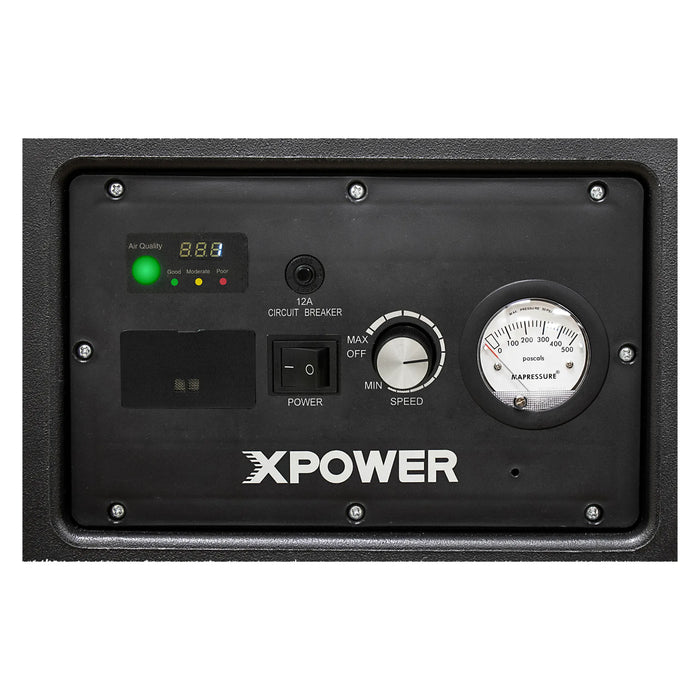 XPOWER AP-2500D DC Brushless Motor Commercial HEPA Air Filtration System – 1800CFM with PM2.5 Sensor - Sweatfully