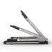 DeerRun A1 Pro Move+  6% Incline Foldable Treadmill——2025 Upgraded Chip & NFC Support | 350Lbs, 10mph Silver - Sweatfully